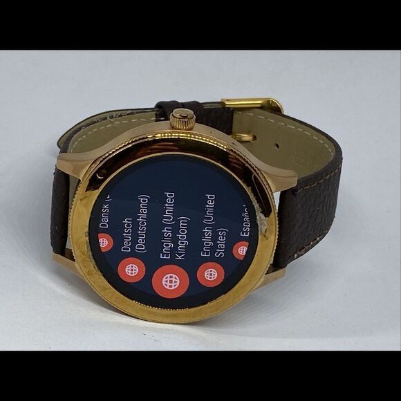 Fossil Gen 3 Authentic Genuine Smart Watch Custom Band FTW6000 CR462 - Picture 7 of 12